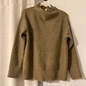 Grade & Gather cowel neck sweater